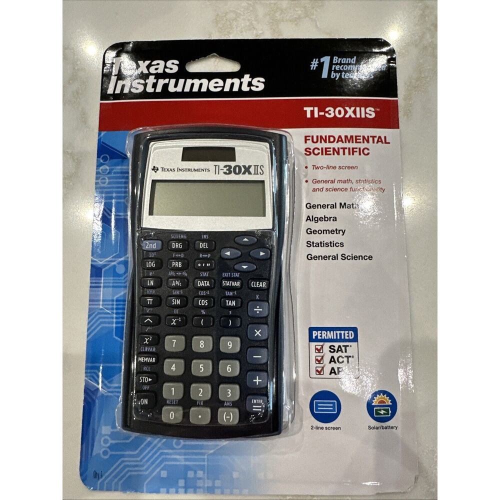 Texas Instruments TI-30XIIS Scientific Calculator College Math